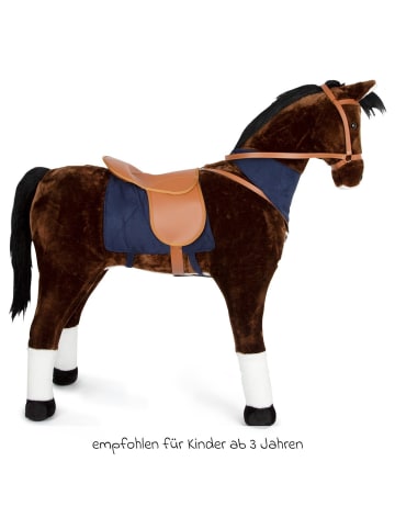 small foot Stehpferd XL mit Sound inkl. abnehmbarem in brown
