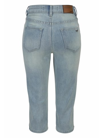 ARIZONA Caprijeans in blue bleached
