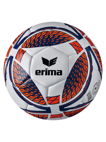 erima Kinder Senzor Training Fussball in new navy/fiery coral