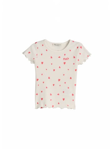 Marc O'Polo KIDS-GIRLS T-Shirt in WHITE COTTON AOP
