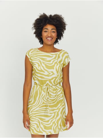 MAZINE Minikleid Ruth Printed Dress in celery green/printed