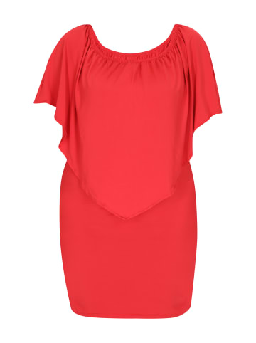 NAEMI Plus Size Dress in Red