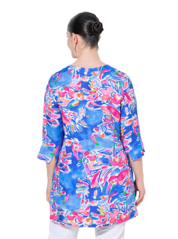 Ulla Popken Tunika in azurblau