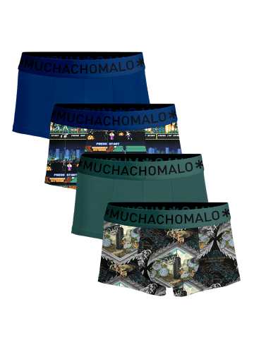 Muchachomalo 4er-Set: Boxershorts in Multicolor