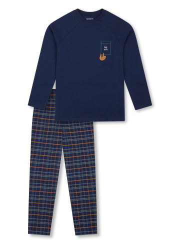 Schiesser Schlafanzug Nightwear in Dunkelblau