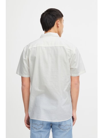 BLEND Kurzarmhemd BHShirt in weiß