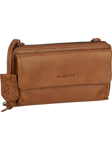 Burkely Umhängetasche Just Jolie Phone Wallet Wide in Cognac