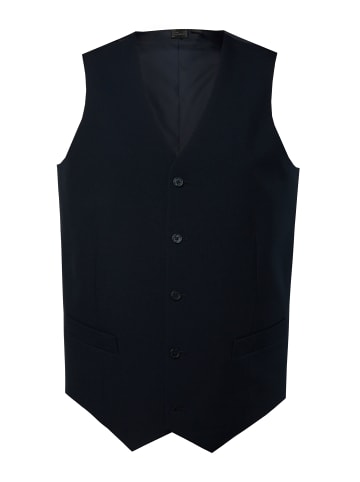 Men Plus Steppweste in navy blau