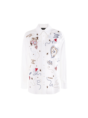 NENETTE Bluse FANNY Weiß