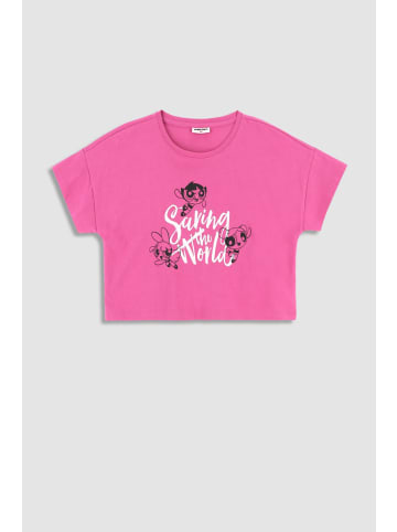MOKIDA Kurzarmshirt  in fuchsie