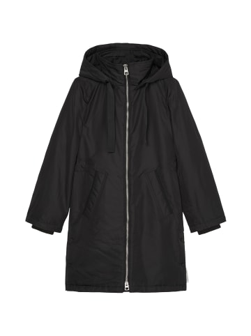 Marc O'Polo Parka mit abnehmbarer Kapuze fitted in Schwarz