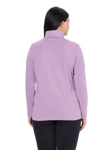 Ulla Popken Shirt in lavendel