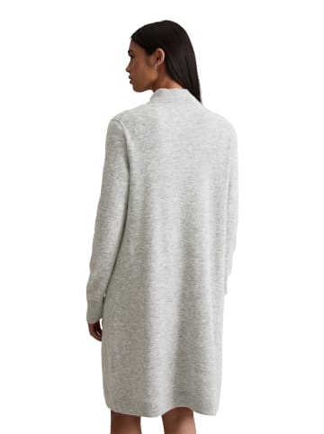 Marc O'Polo DENIM Strickkleid im Troyer-Stil regular in Stone Melange