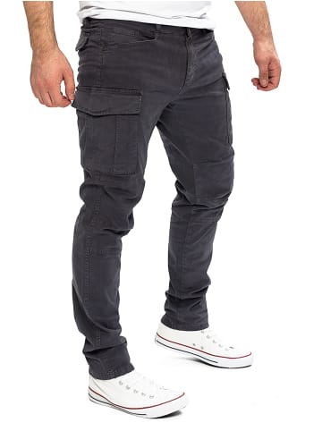 Yazubi Cargohose Jayden in Dunkelgrau