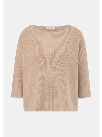 comma Strickpullover in 8212_sandfarben