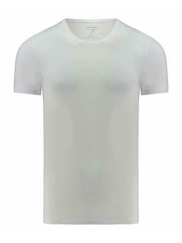 OLYMP  Rundhals T-Shirt für Herren in weiß