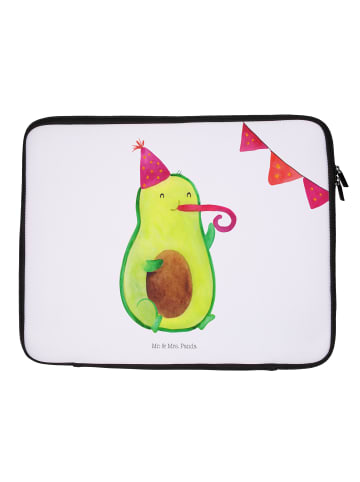 Mr. & Mrs. Panda Notebook Tasche Avocado Party ohne Spruch in Weiß