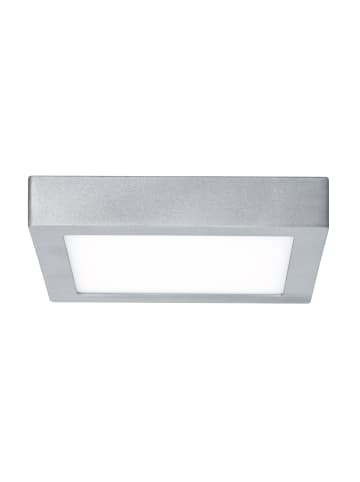 paulmann LED Deckenleuchte Lunar Panel 225x225 mm 15,4W in Chrom matt Alu