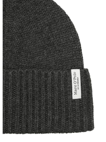 Marc O'Polo Strickmütze in night grey melange