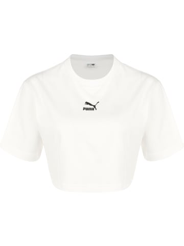 Puma Cropped T-Shirts in white