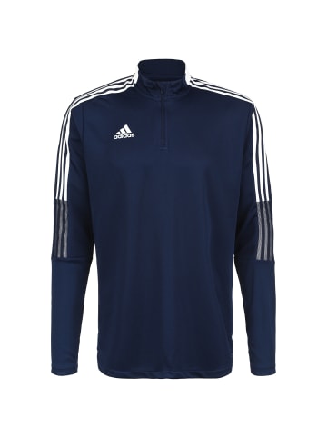 adidas Performance Sweatshirt Tiro 21 in blau / weiß