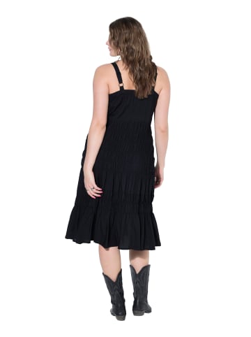 Studio Untold Midikleid in schwarz
