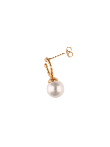 faina Women Drop Earrings in Gold White