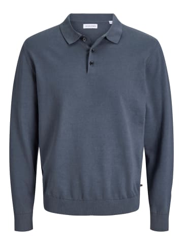 JACK & JONES PLUS Gestricktes Polo in Turbulence