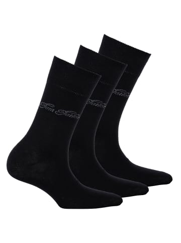 Tom Tailor Socken 3er Pack in Schwarz