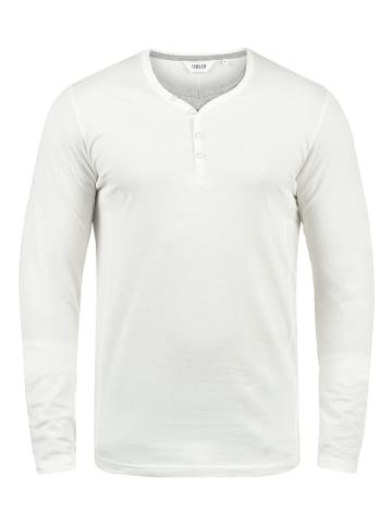 !SOLID Langarmshirt SDDoriano 21102908ME Longsleeve im Double-Layer Look in Weiß