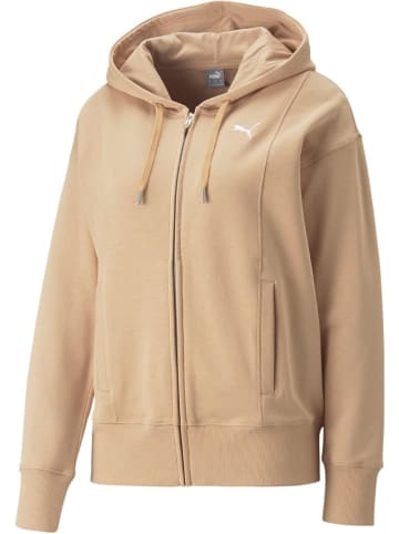 Puma Hoodie HER Full-Zip Hoodie TR in Beige