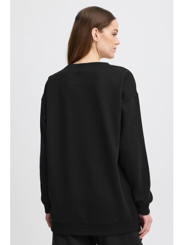 Oxmo Rundhalspullover OMHillary in Schwarz