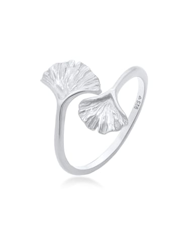 Elli Ring 925 Sterling Silber Ginkgo in Silber