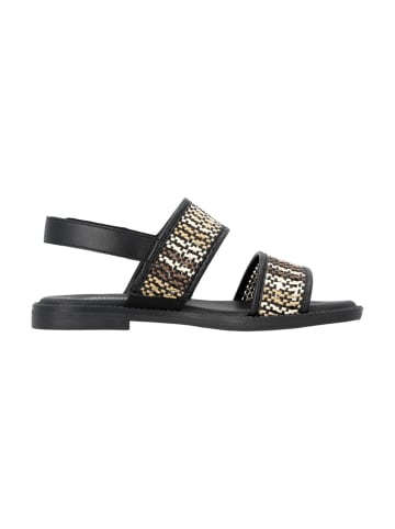 remonte Sandalen in Schwarz