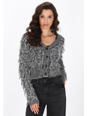 myMo ROCKS Cardigan in black grey