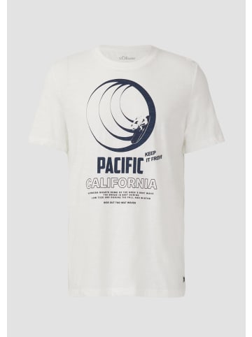 s.Oliver T-Shirt in 01D7_weiß