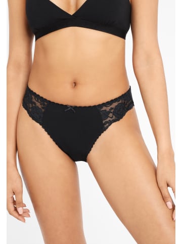 PETITE FLEUR Jazz-Pants Slips in schwarz