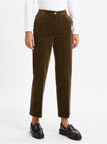 Marie Lund Cordhose in oliv