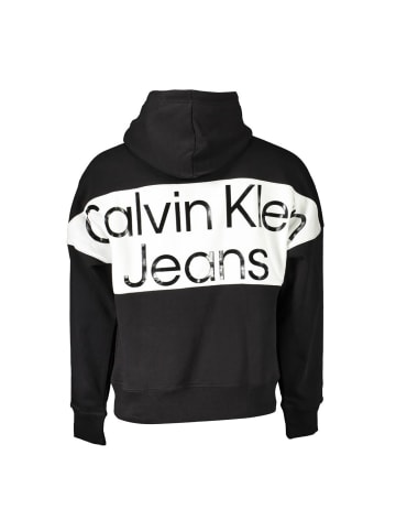 Calvin Klein Schwarz Baumwolle Herren Sweatshirt