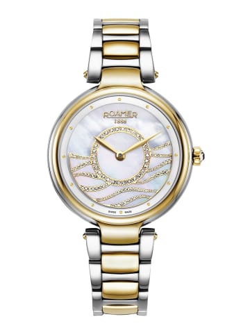 Roamer Quarzuhr Lady Mermaid silber-/goldfarben in mehrfarbig