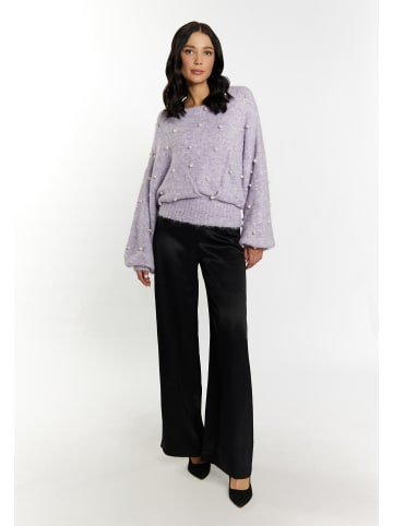 faina Damen Strickpullover in Lila
