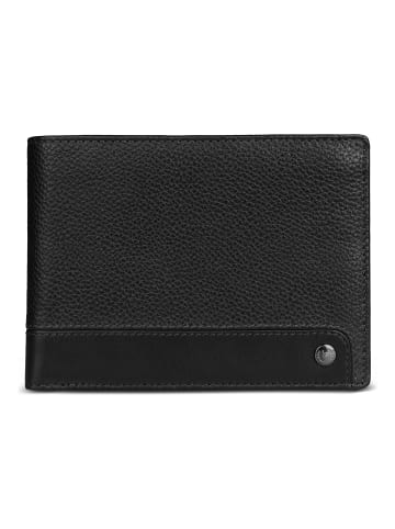Bugatti Due Geldbörse RFID Schutz Leder 12.5 cm schwarz
