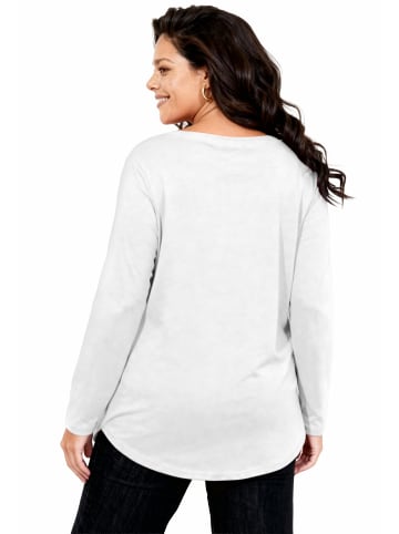 Angel of Style Longshirt in schneeweiß