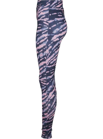 Urban Classics Leggings in darkshadow/pink