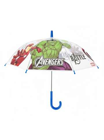 Avengers Kinder Regenschirm mit Hulk Thor Iron Man Captain America in Mehrfarbig