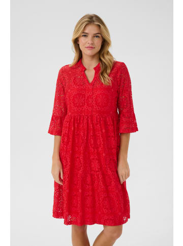 Cream Kleid CRTiley A-shape in High Risk Red