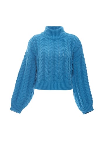 myMo Pullover in TÜRKIS