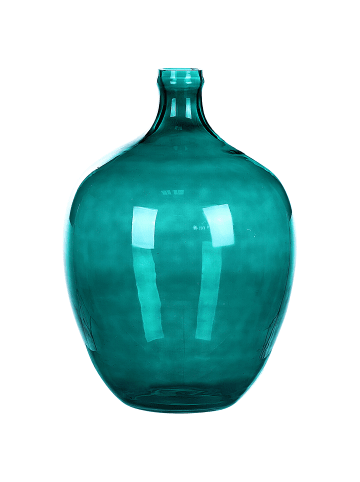 Beliani Blumenvase ROTI in Blau - (W) 29 x (H) 39 x (L) 29 cm