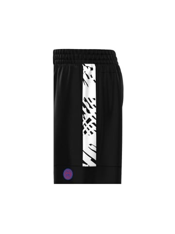 BIDI BADU Melbourne Junior Shorts  - black/white in schwarz/Weiß