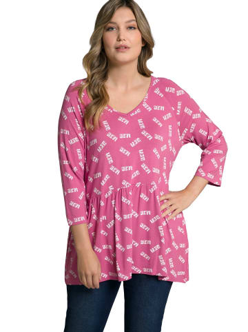 Ulla Popken Shirt in dunkle rose